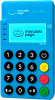 Maquininha Mercado Point Mini com NFC do Mercado Pago