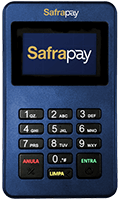 Maquininha SafraPay sem Bobina GPRS