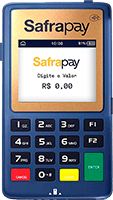Maquininha SafraPay Mini