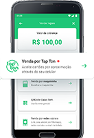 Maquininha TapTon da Ton